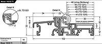 Дверной порог Weser 102/32 TI от Gutmann AG, EV1