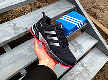 Кросівки Adidas Marathon TR 26 Blue/Red (37-41р.) темно-сині з червоним, фото 5