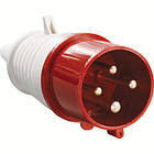 Вилка 014 3Р+PЕ 16А 380В IP44