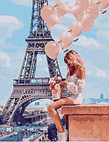 Картина по номерам 40x50 Романтика в Париже, Rainbow Art (GX26714)