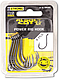 Гачок Black Cat Power Rig Hook DG DG coating #5/0 6шт, фото 3