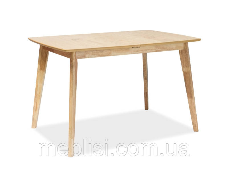 Розкладний стіл 120 BRANDO 120(160)x80 колір дуб (Signal)