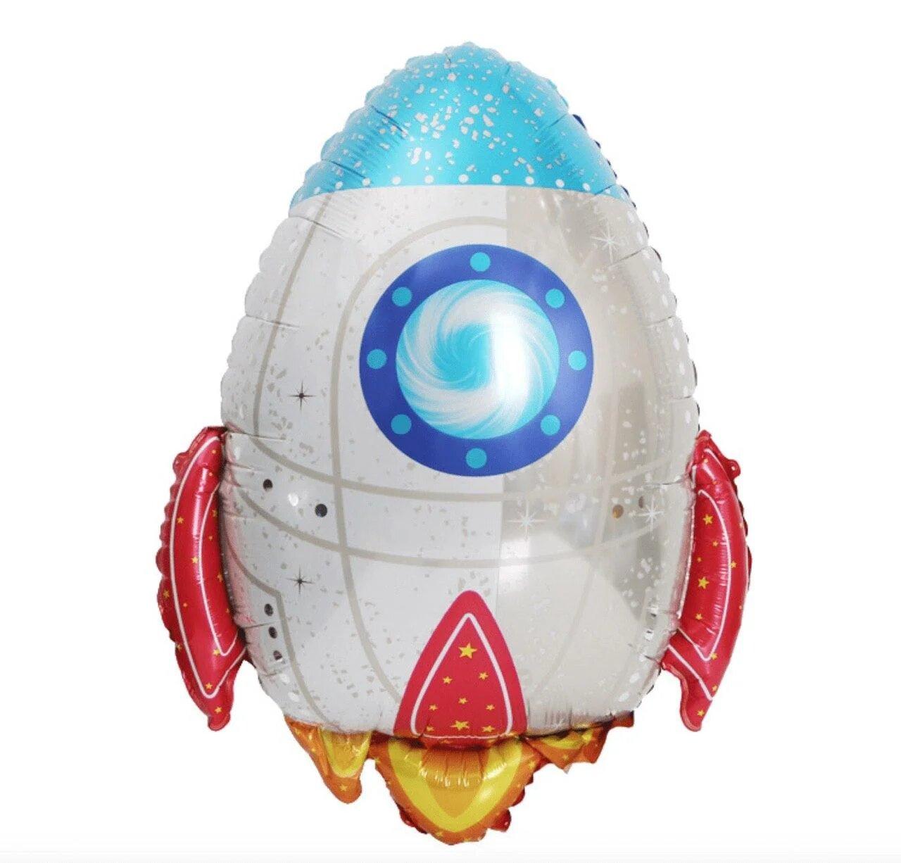 Фольгована куля Ракета, 65х54 см