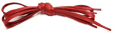 Шнурки Червоний пропитаные плоскі 60см 5мм Kiwi