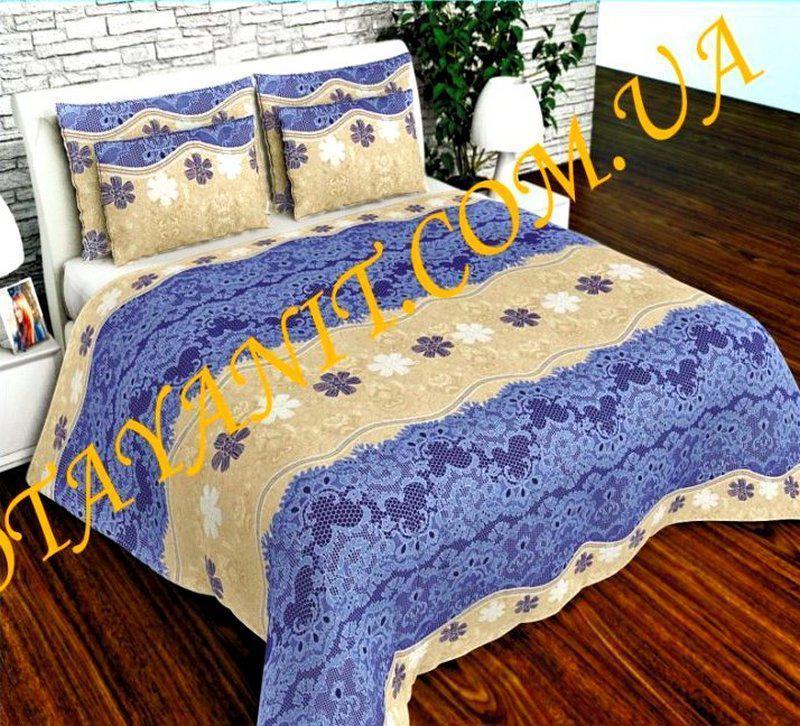 Набір постільної білизни Бязь Голд Люкс №бл228 Євро 220х240