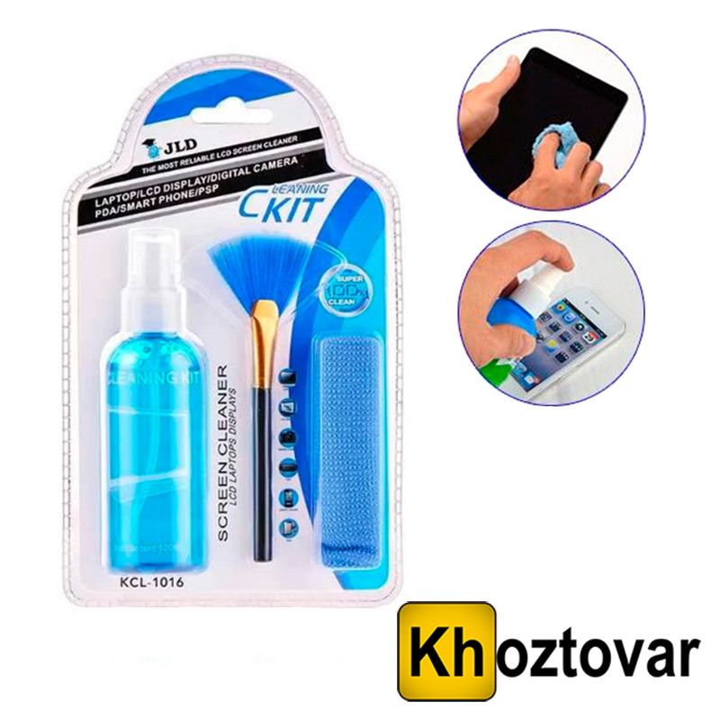 Набір для чищення цифрової техніки 3 в 1 Cleaning kit KCL-1016