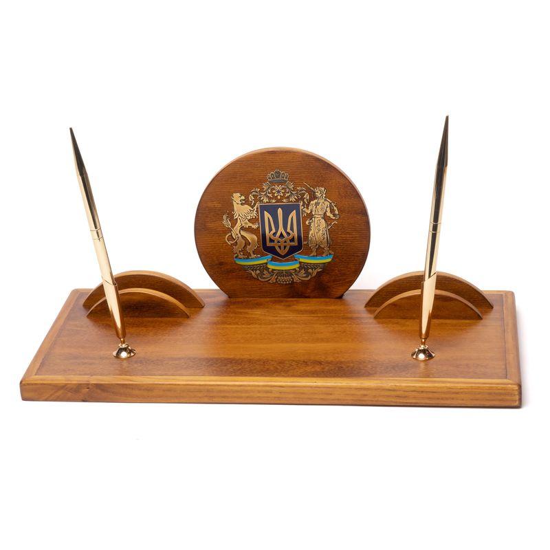 Купить Подставка на стол руководителя деревянная для ручек 42*20 ...