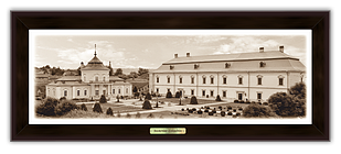 Еко-картина Золочів. Золочівський замок. Китайський палац