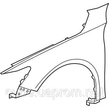 Honda Accord X 10 2018 2019 60260-TVA-A00ZZ Panel, L. FR. Fender крило оригінал новий у наявності