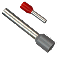 Кабельний наконечник мідний втулковий, НІ 0,75/8