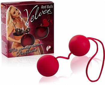 Вагінальні кульки Red Balls Velvet від Orion   | Puls69