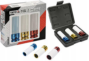 Набір головок YATO для алюмінієвих дисків YT-1056, фото 3