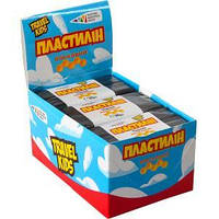 Пластилін восковий "Travel Kids" чорний 30г "Гамма" 105770
