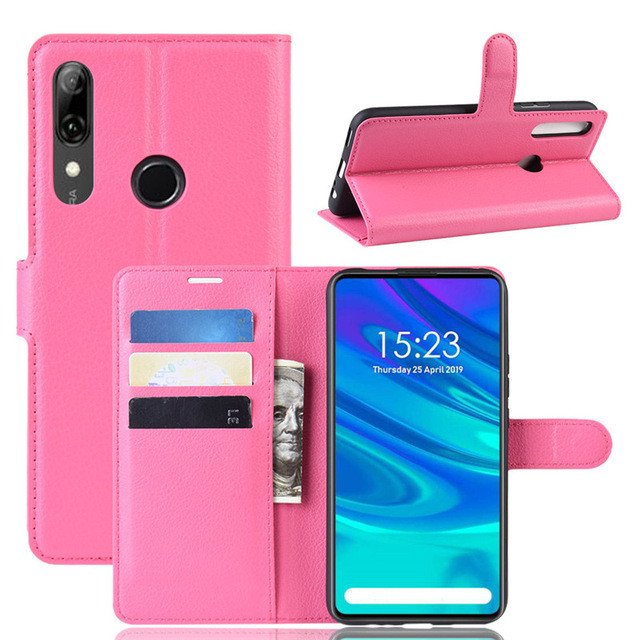 Чохол-книжка Litchie Wallet для Huawei P Smart Z / Honor 9X Rose