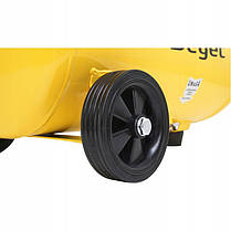 Масляний компресор для автосервісу 24л DEGET Побутовий компресор, фото 2