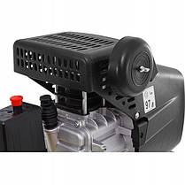 Масляний компресор для автосервісу 24л DEGET Побутовий компресор, фото 3