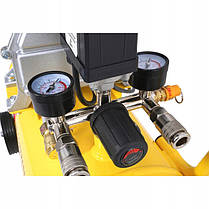 Масляний компресор для автосервісу 24л DEGET Побутовий компресор, фото 5