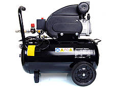 Масляний компресор 50л Schwarzbau 1,3 кВт 8 бар 50л компресор повітряний електричний, фото 3