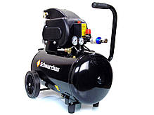 Масляний компресор 50л Schwarzbau 1,3 кВт 8 бар 50л компресор повітряний електричний, фото 4