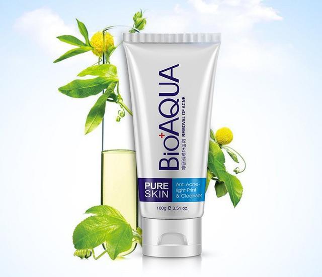 Пінка для проблемної шкіри BIOAQUA Removal of Acne Pure Skin Cleanser, 100г