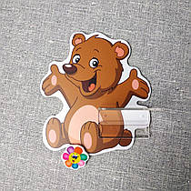 Стенд для малюнка та вироби Ведмідь Топтижка