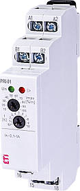 Реле контролю струму ETI PRI-51/1 (0,1..1А) 8A_AC1 24-230V AC (24V DC) 2471816