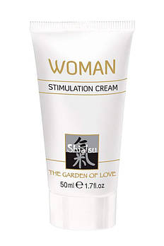 Жіночий збудливий крем HOT Shiatsu Woman Stimulation Cream   | Puls69