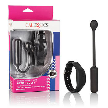 Бездротове віброяйце Wristband Remote Petite Bullet від California Exotic   | Puls69