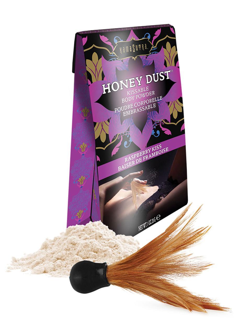 Їстівна пудра для тіла Kama Sutra Honey Dust Raspberry Kiss Body Powder 28г   | Puls69