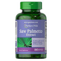 Saw Palmetto Extract Puritan's Pride, 180 капсул