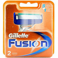 Сменные кассеты для бритья Gillette Fusion 2шт. в упаковке