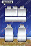 Авточехлы Hyundai Getz 2002-2011 (з/сп.цельная) Nika, фото 2