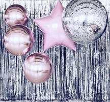 Шторка з фольги для декору і фотозон