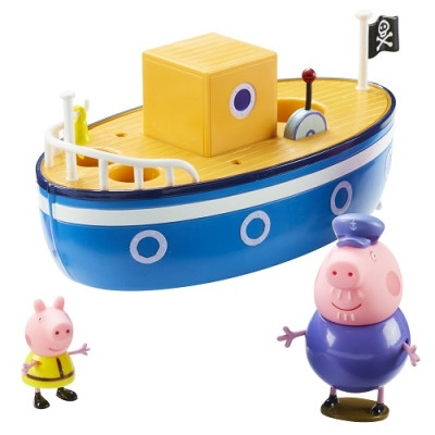 Ігровий набір Peppa Морське Пригода кораблик 2 фігурки Peppa 05060