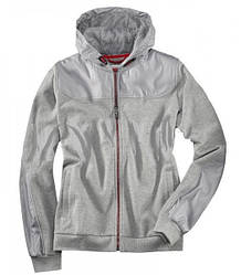 Оригінальна жіноча толстовка BMW Motorrad Sweatshirt Jacket, Dynamic, women's, Grey, артикул 76878552827