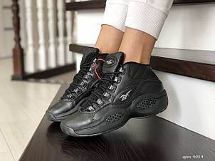 Кросівки жіночі (підліткові) Reebok,чорні, фото 2