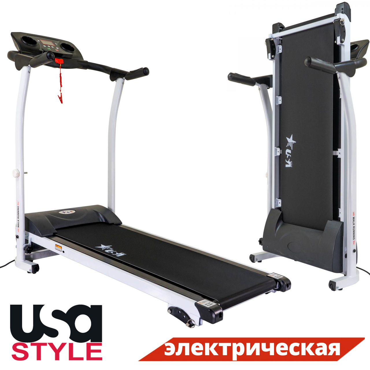 Бігова доріжка електрична USA Style SW-150