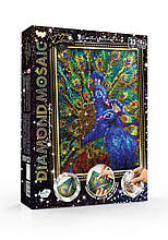 Набір Алмазна живопис, мозаїка DM-02 Danko toys павич 02-03