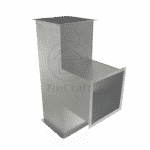 Труба вентиляційна, металева, за найкращою ціною!, фото 10