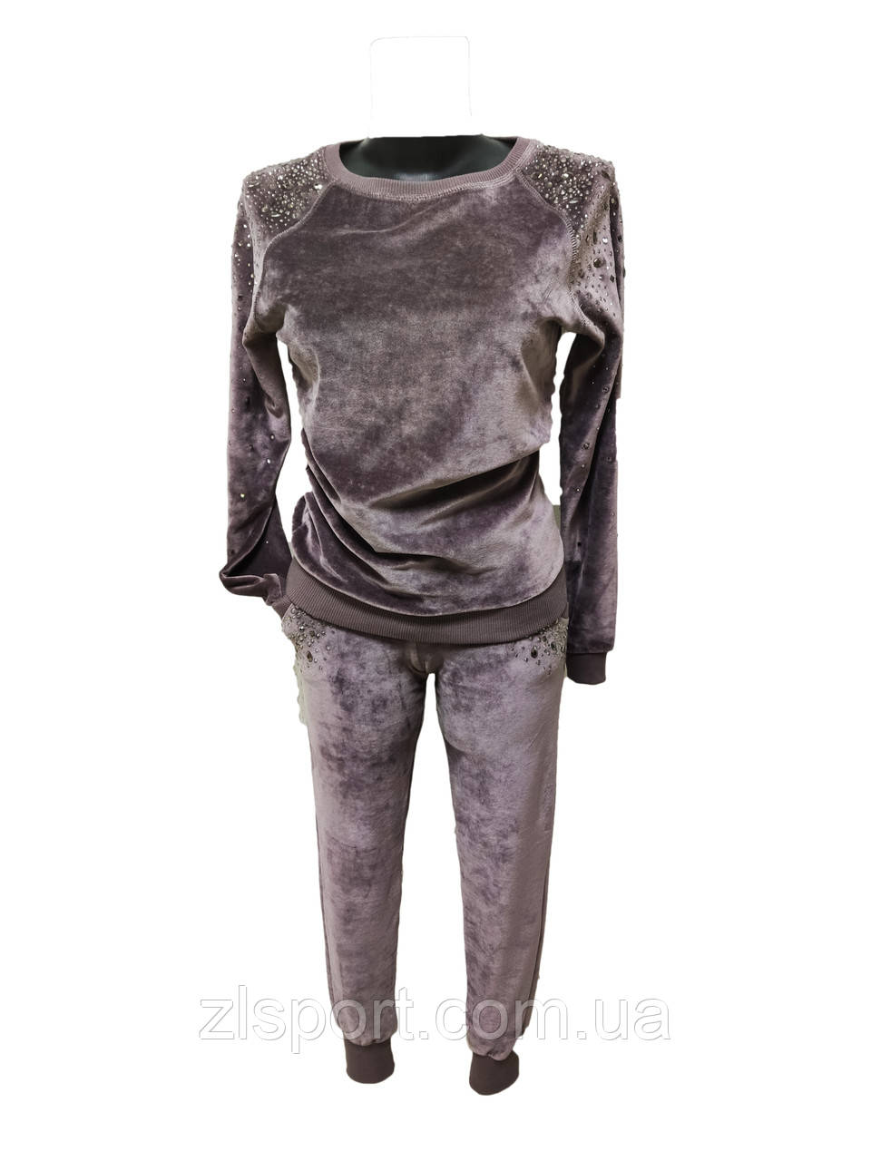 Велюровий жіночий спортивний костюм Giuseppe Zanotti