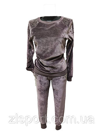 Велюровий жіночий спортивний костюм Giuseppe Zanotti, фото 1