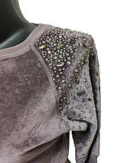 Велюровий жіночий спортивний костюм Giuseppe Zanotti, фото 4