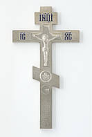 Крест напрестольный 2-5 никель с мощевиком