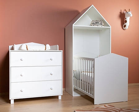 Колекція дитячих меблів CHILDHOME BEACH CABIN WHITE, фото 2