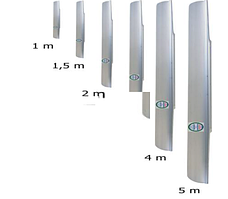 Алюмінієве лезо 1,5 м до РВ-01 / РВ-01Д