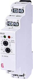 Реле контроля тока ETI PRI-51/5 (0,5..5А) 8A_AC1 24-230V AC (24V DC) 2471818