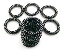 Гумка для волосся New Style 2206 black, фото 4