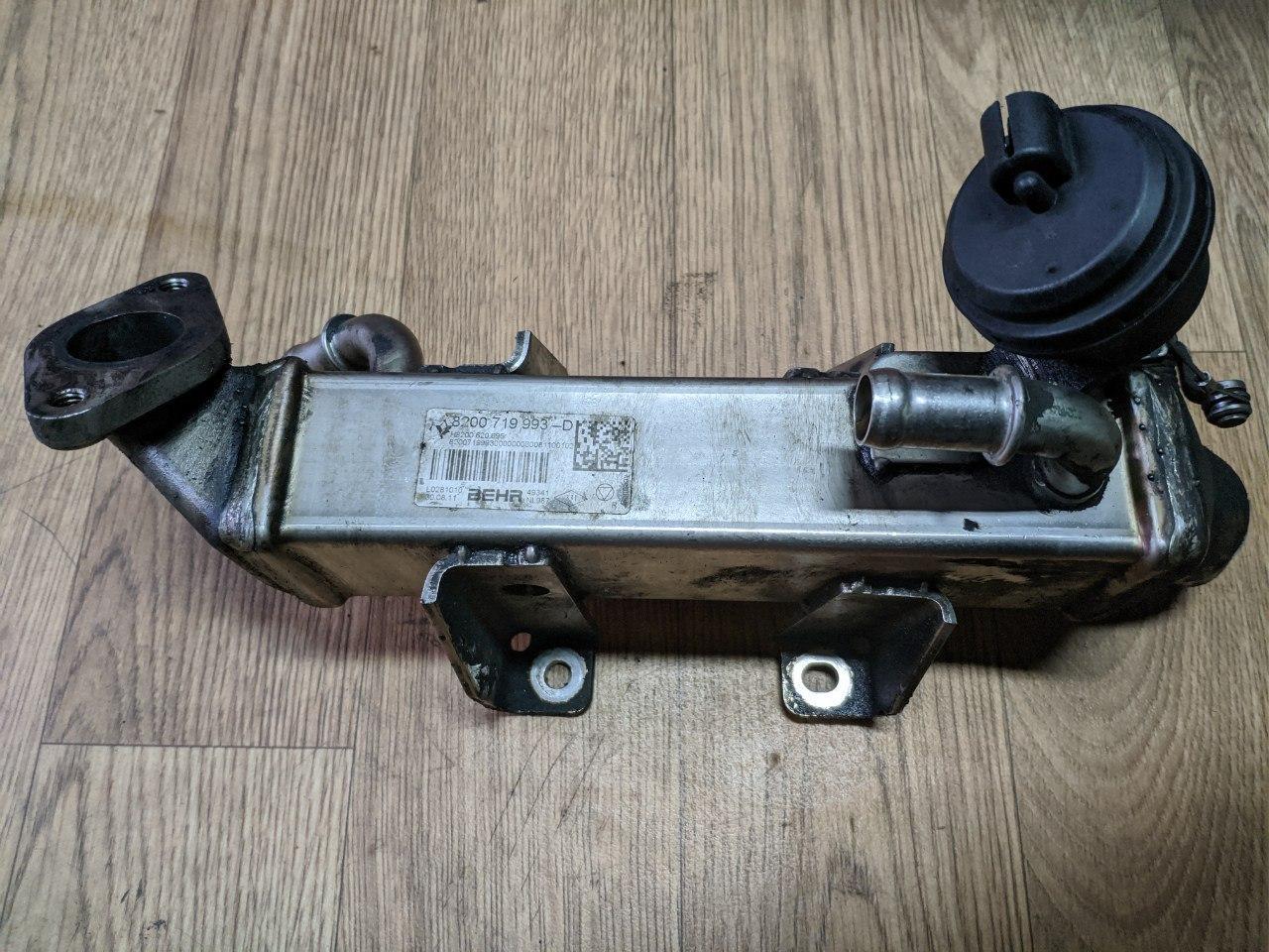 Охолоджувач відпрацьованих газів (EGR) Renault Master, Opel Movano 2.3, 2010-, 8200719993 (Б/У), фото 1