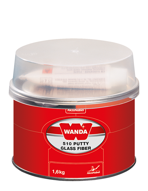 Шпаклівка Wanda 510 зі скловолокном 1.65 кг, фото 1