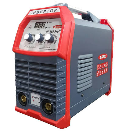 Зварювальний інверторний апарат Kende Profi IN-350+Маска Forte 3500, фото 1